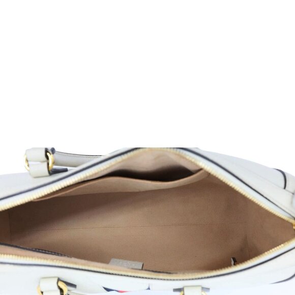 Gucci  Ophidia GG Medium Web Leather Top Handle Shoulder Bag Beige 524532 - Picture 10 of 14